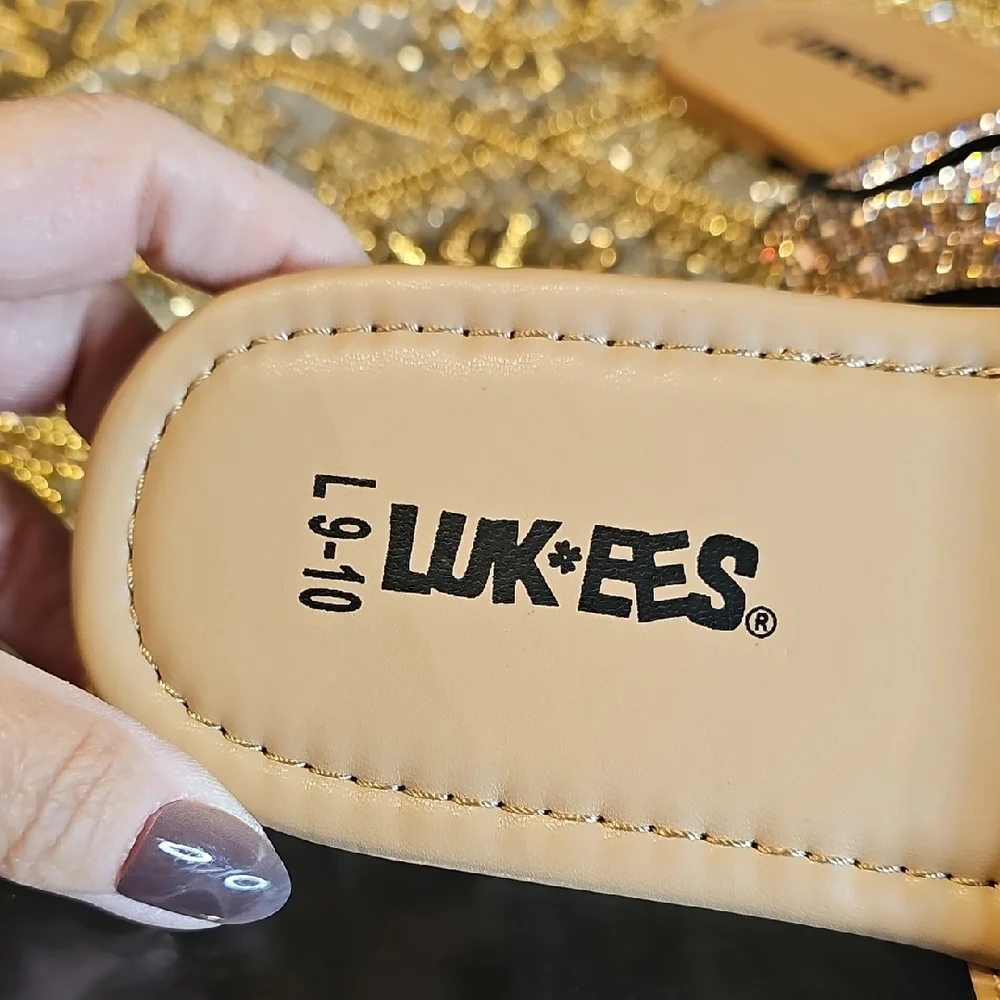 Muk Luks B Embellished Sandals - Picture 2 of 6